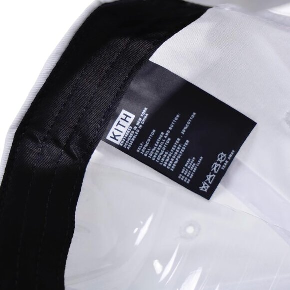 Kith Script Logo 6-Panel Cap Canvas
